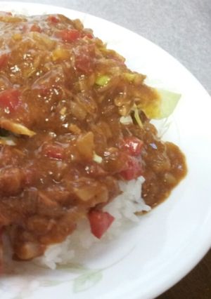脱・夏バテ!ロコモコ風夏ツナカレー-レシピのメイン写真