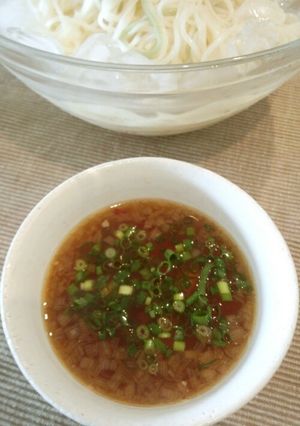 鶏出汁きいてる癖になっちゃう冷や麦♪-レシピのメイン写真