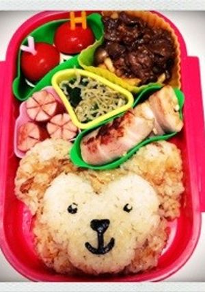 キャラ弁★ダッフィー-レシピのメイン写真