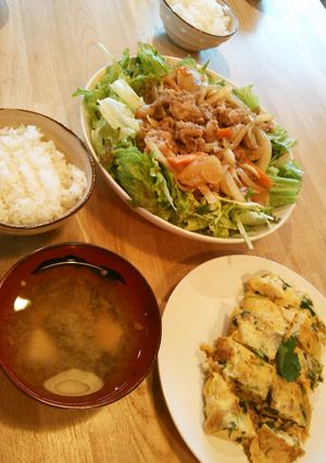 お野菜を食べる生姜焼き-レシピのメイン写真