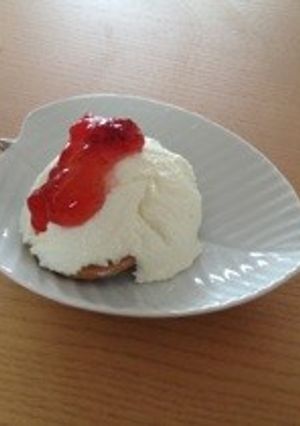 簡単◎ヨーグルトレアチーズケーキ-レシピのメイン写真