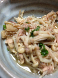 えのきとツナのわさび醤油和え-レシピのメイン写真