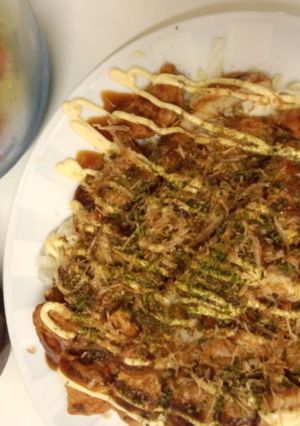 キャベツたっぷり手抜きお好み焼き-レシピのメイン写真