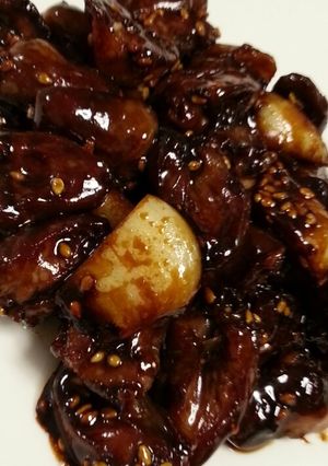 鶏のハツとニンニクの甘辛炒め-レシピのメイン写真
