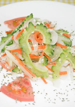 ゴーヤと根野菜のフレンチ和え-レシピのメイン写真
