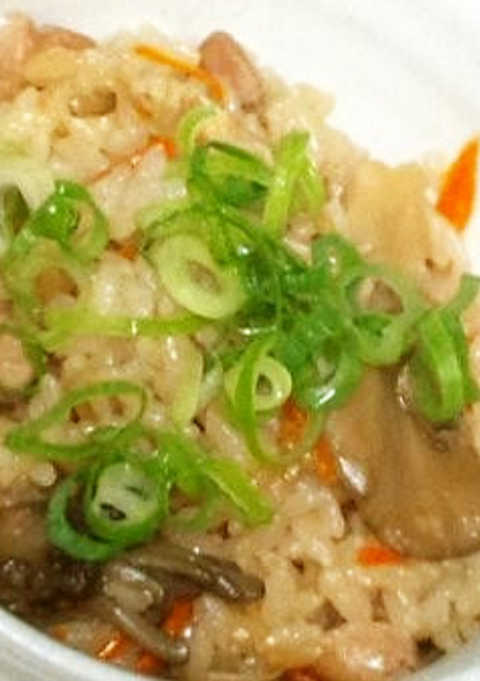 簡単炊き込みご飯-レシピのメイン写真