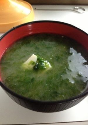生海苔のお味噌汁-レシピのメイン写真