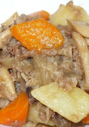 簡単肉じゃが　牛肉バージョン-レシピのメイン写真