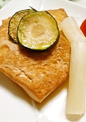豆腐ステーキ　バタポンソース☆-レシピのメイン写真
