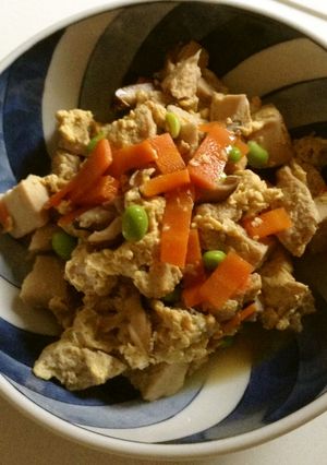 ♡ふわふわ炒り高野豆腐♡-レシピのメイン写真