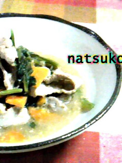 法菜のごま味噌煮-レシピのメイン写真