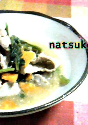 法菜のごま味噌煮-レシピのメイン写真
