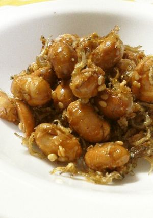 レンジで♪じゃこビーンズ-レシピのメイン写真