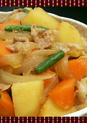 基本の肉じゃが ⇒ 絶品♥大人の肉じゃが-レシピのメイン写真