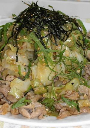 豚とキャベツの炒め物　レモン風味-レシピのメイン写真