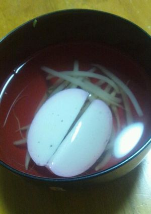 もやしの吸い物-レシピのメイン写真
