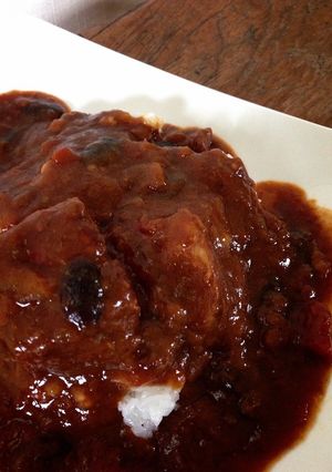 豚バラと豆のカレー-レシピのメイン写真