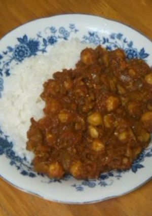 トマトとひよこ豆のキーマカレー-レシピのメイン写真