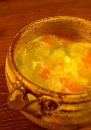 白菜の生姜風味とろとろスープ-レシピのメイン写真