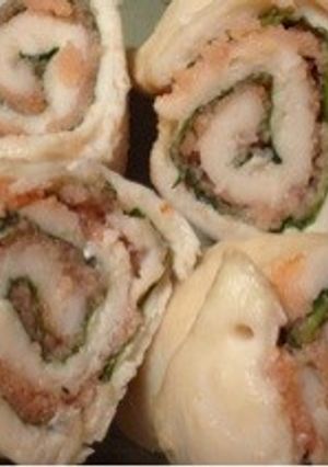 つまみ、お弁当に☆ササミのシソ明太巻き♪-レシピのメイン写真