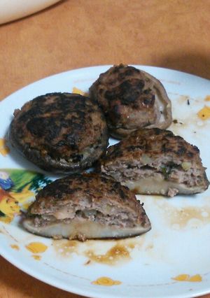 椎茸の肉肉詰め-レシピのメイン写真