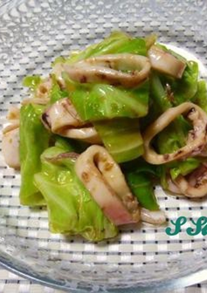 イカとキャベツの和風マリネ-レシピのメイン写真