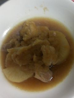 大根と鶏のみぞれ煮-レシピのメイン写真