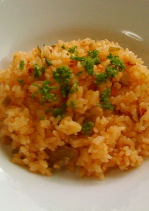 お鍋でチキンライス（ケチャップライス）-レシピのメイン写真