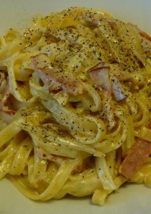 ほどほどに濃厚な適当カルボナーラ-レシピのメイン写真