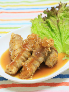 豚肉のえのき巻き 梅ジャム照り焼き-レシピのメイン写真
