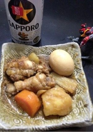 手羽元の酢煮付け-レシピのメイン写真