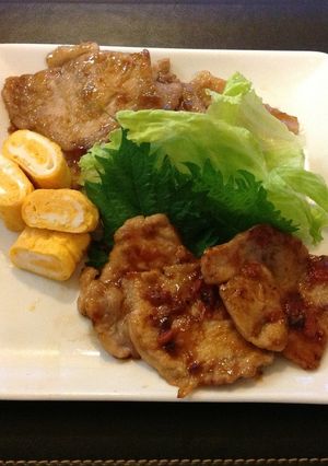 彼が褒めた定番アレンジ。豚の梅焼き-レシピのメイン写真
