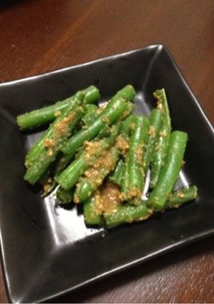 簡単すぐできる！インゲンの胡麻和え-レシピのメイン写真