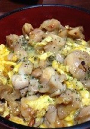 柚子ドレさっぱり親子丼-レシピのメイン写真