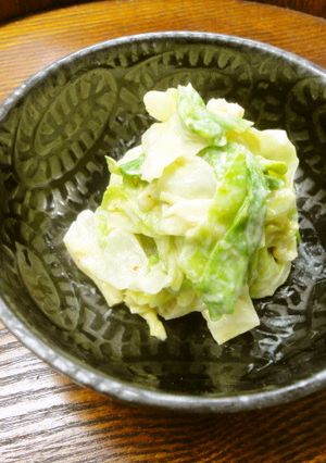 簡単！キャベツのうま塩胡麻和え-レシピのメイン写真