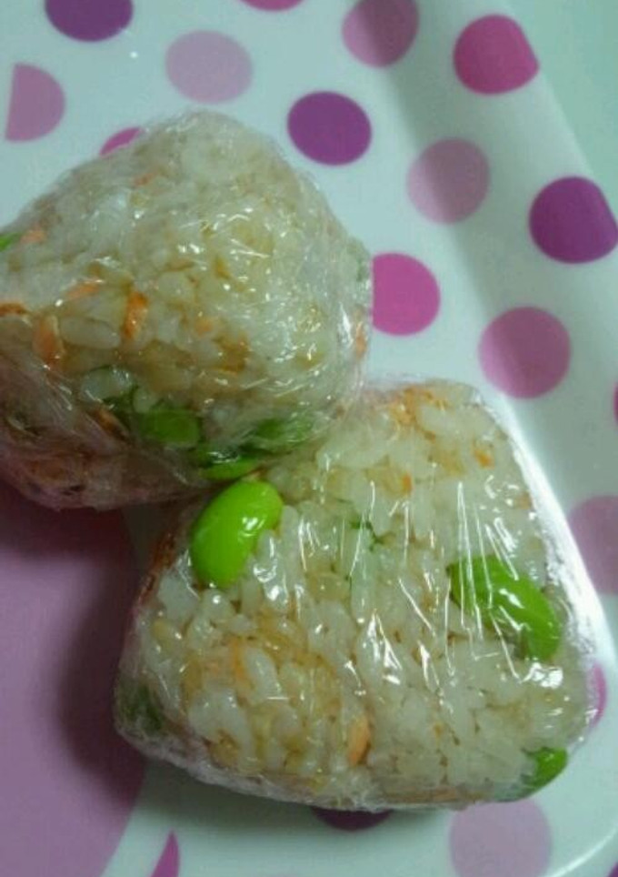 枝豆と紅鮭の混ぜごはん-レシピのメイン写真