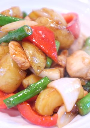 夏野菜と鶏肉のオイスター炒め-レシピのメイン写真