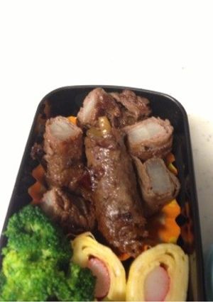 ☆お弁当に☆大根の牛肉巻き-レシピのメイン写真