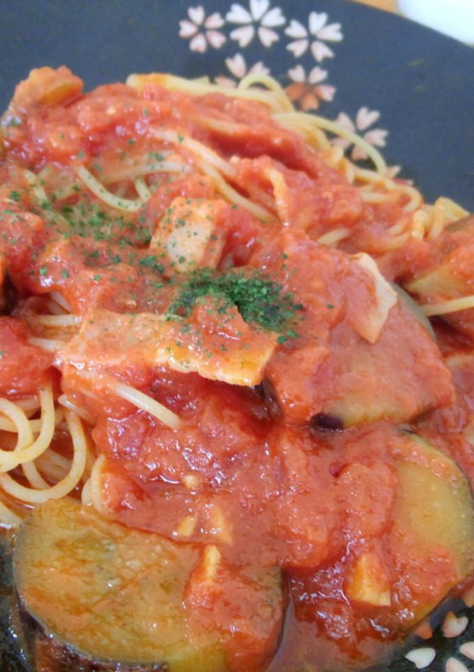 トマトパスタ★手作りトマトソースを使って-レシピのメイン写真