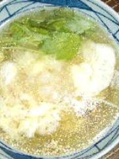 揚げ餅のお雑煮-レシピのメイン写真