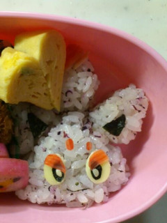 キャラ弁 ゾロア(ポケモン)-レシピのメイン写真