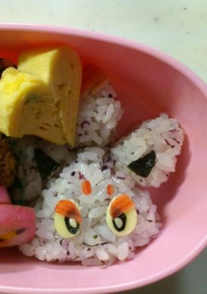 キャラ弁 ゾロア(ポケモン)-レシピのメイン写真