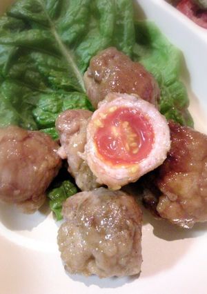 ミニトマトの肉巻き-レシピのメイン写真