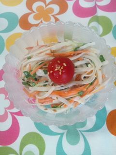 簡単☆大根サラダ ドンキー風ドレッシング-レシピのメイン写真