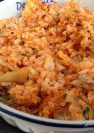 食べるラー油と餃子のずぼら炒飯☆-レシピのメイン写真