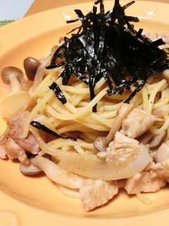 鶏肉ときのこの和風パスタ-レシピのメイン写真