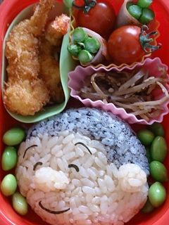 ☆サザエさん☆カツオ☆キャラ弁-レシピのメイン写真
