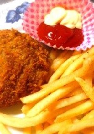 速攻♬時短♬ハンバーグがメンチに変身❤-レシピのメイン写真