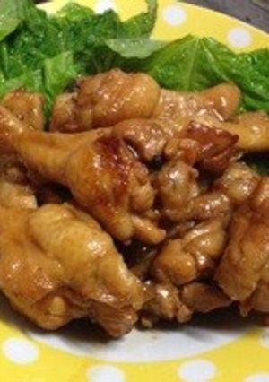 ＊簡単＊手羽元のほろほろ甘辛煮-レシピのメイン写真