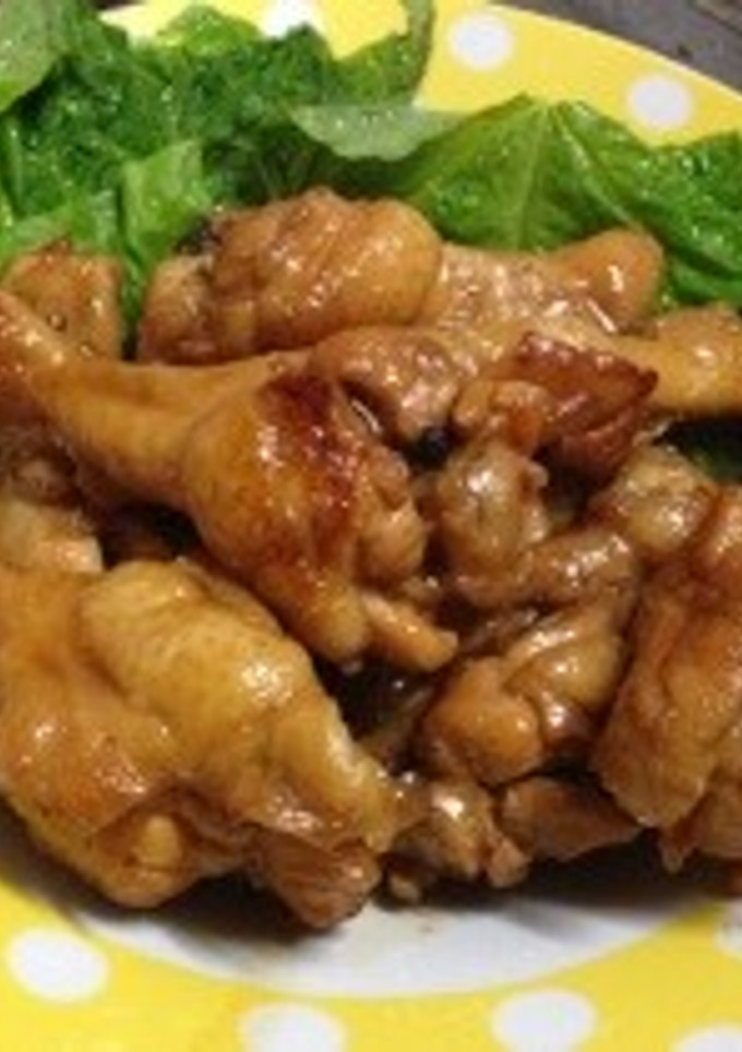 ＊簡単＊手羽元のほろほろ甘辛煮-レシピのメイン写真